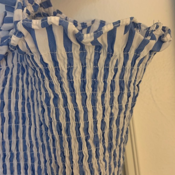 RARE! Hill House Home Ellie Nap Dress in Blueberry Stripe Size S - Picture 5 of 5